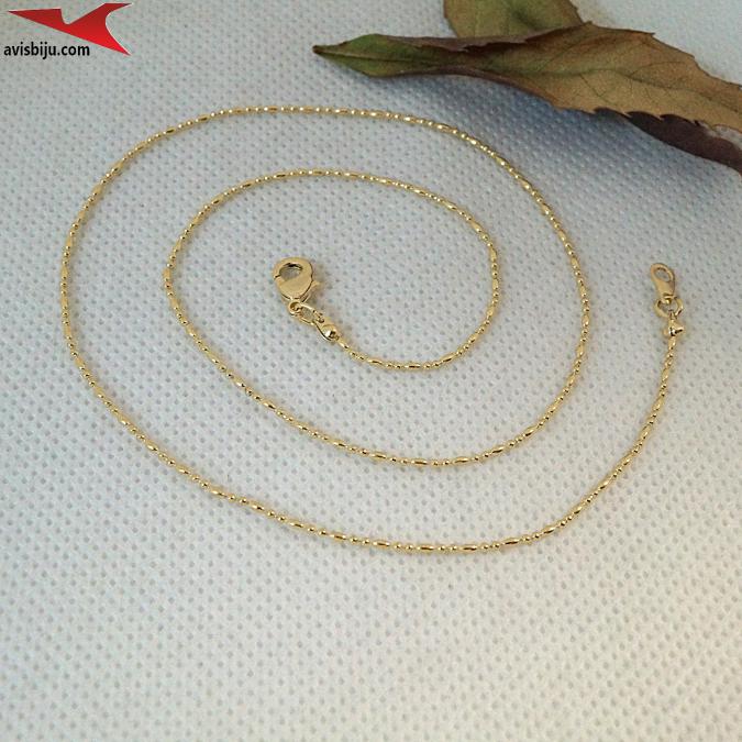 Синджир с 14К златно покритие