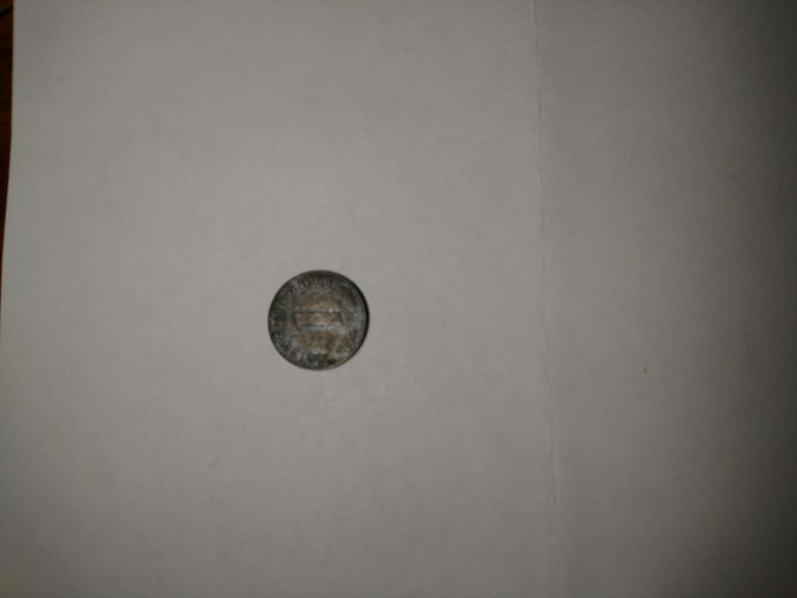 Монета 1 райхпфенинг 1943 г.