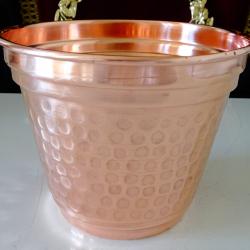 Меден съд, ледарка, чиста червена мед 1.6 л.