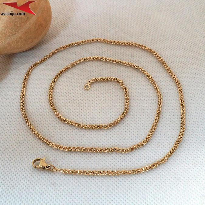 Синджир с 14К златно покритие