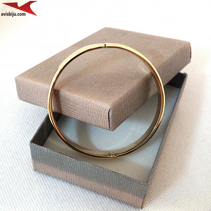 Гривна с 14К златно покритие