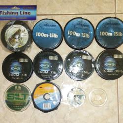 Лот от 12 монофилни влакна