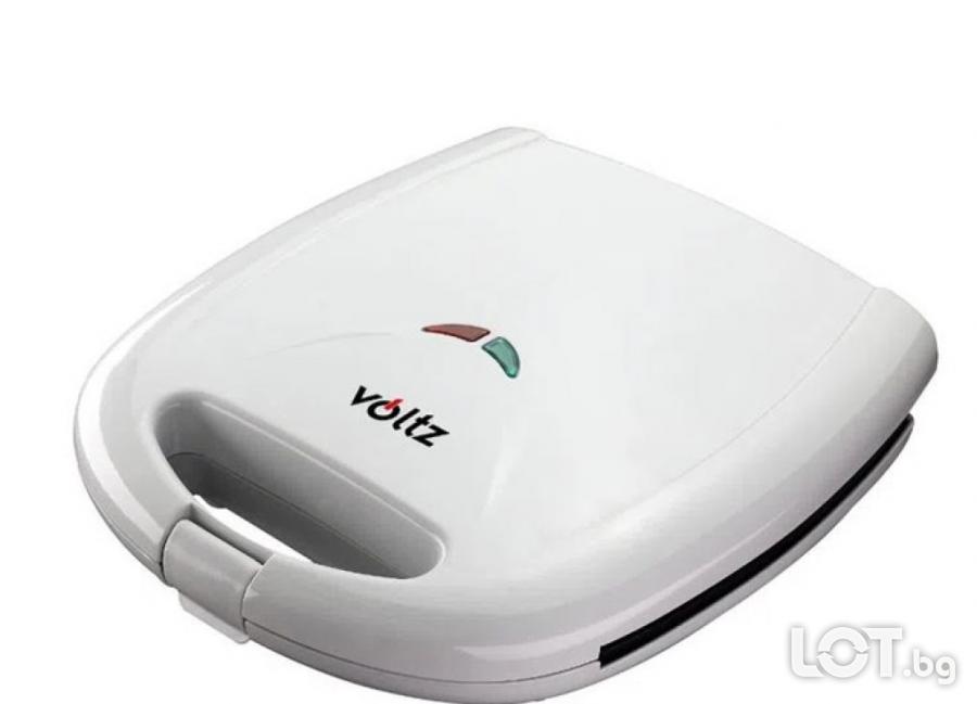 Уред за сладки орехчета Voltz, 1200w, за 24 сладки, Незалепващи плочи,