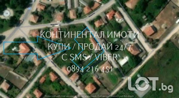 Код 70102. Кодг 70102. Парцел 980м2, до къщи, ток и вода, на асфалтира