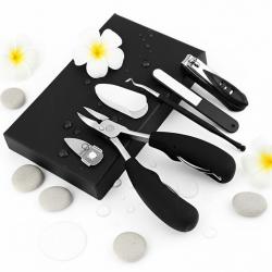 Професионален комплект за поддръжка на нокти  5 части от неръждаема с