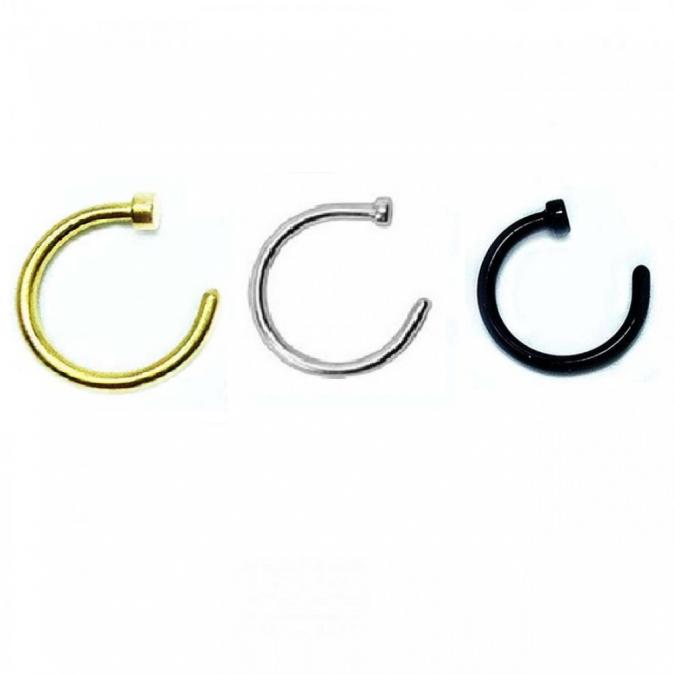 Обици за устна и ухо без пробиване на дупки