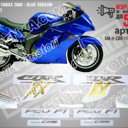 Honda CBR 1100xx 2000 - Blue Version