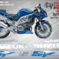 Suzuki Sv1000s 2004 - Blue Version