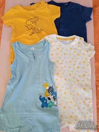 Боди 4 броя размер 92