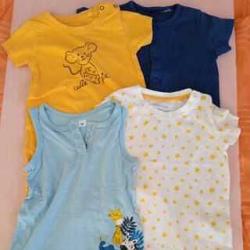 Боди 4 броя размер 92