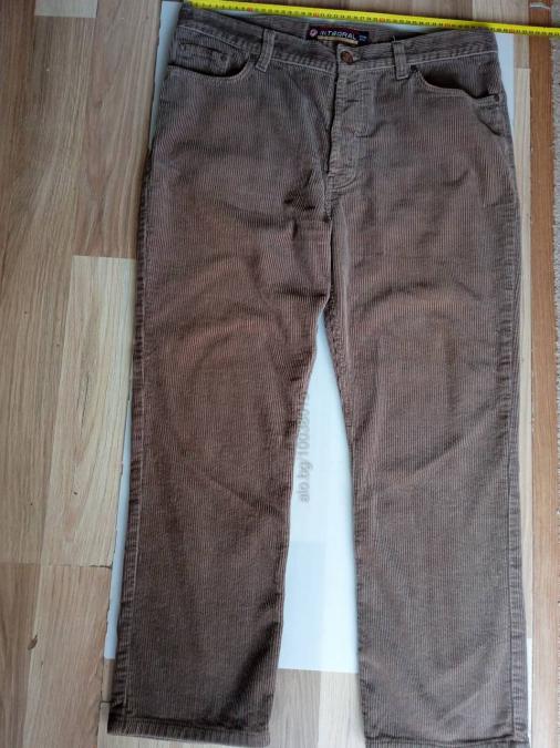 Панталон рипсено кафифе