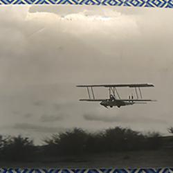 Стара снимка със самолет Дрангов. Авиация.