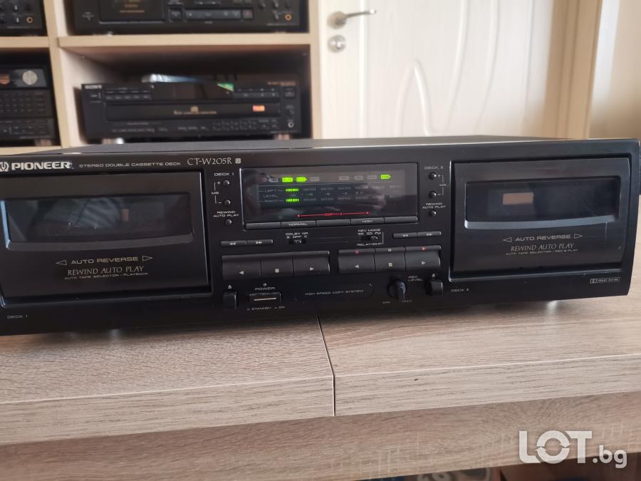 Касетен дек Pioneer ct w205r