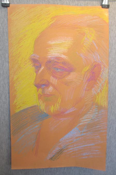 картина портрет на мъж от Елка Найденова