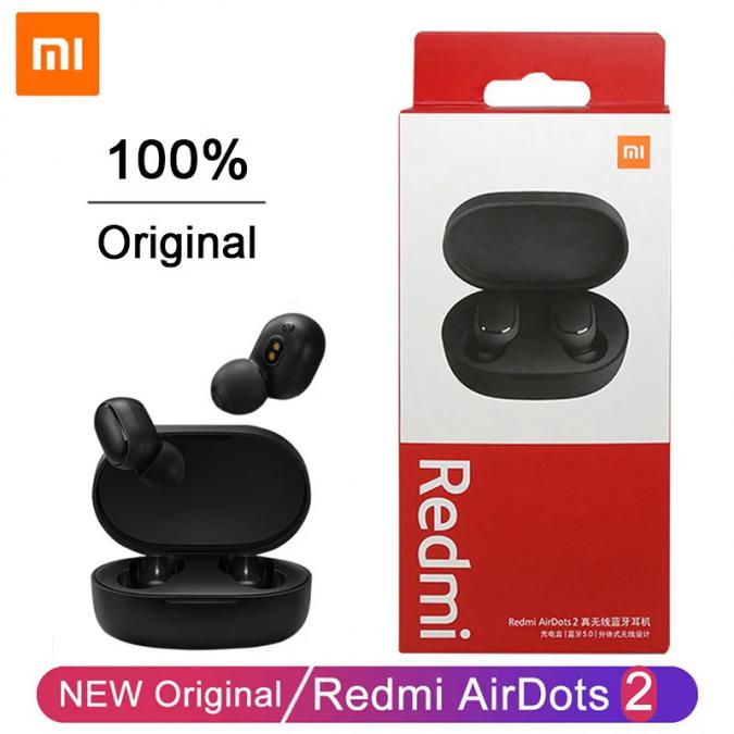 Подарък Оригинални безжични слушалки Xiaomi Redmi Airdots 2