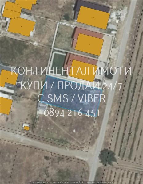 Код 63051. Парцел 540м2 сред микрорайон от 40 имота, в съседство нови