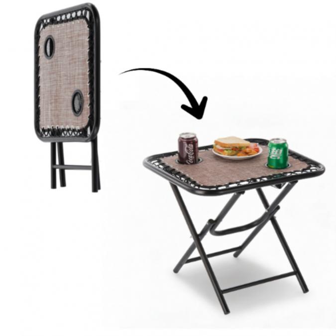 Сгъваема маса - елегантна, функционална и идеална за градина, барбекю