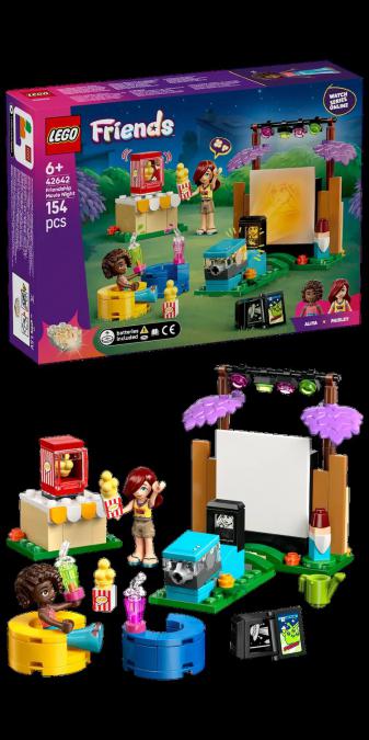Lego Friends Филмова вечер на приятелството 42642