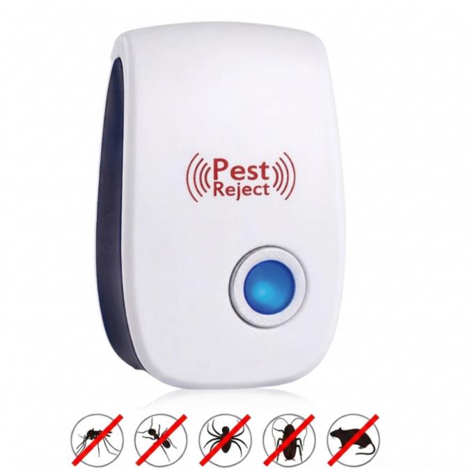 Ултразвуков репелент Pest Reject  Ефективна защита от гризачи и насек