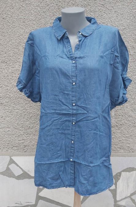 3XL Нова дънкова риза Yessica