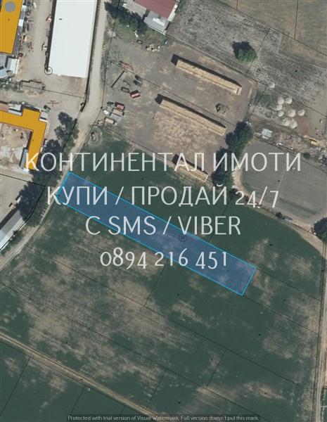 Код 63056. Парцел 2600м2 в индустриалната зона, зад фирма Филпласт, НТ