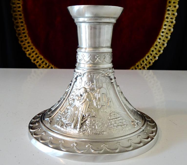Калаен свещник с Влюбени, Вечният младоженец, Серенада.