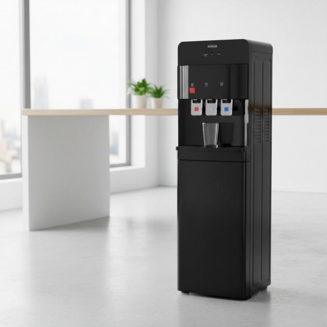 Диспенсер за вода Muhler Wd-99cbl, компресор, долно зареждане