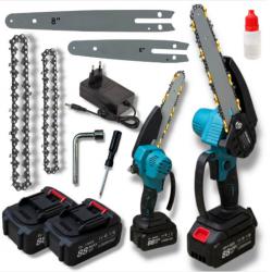 Акумулаторен верижен трион 8  6  88vf  комплект с 2 шини и 2 бате