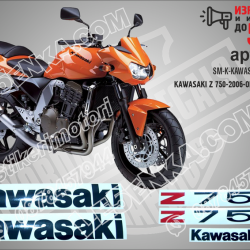 Kawasaki Z 750 - 2006 - Orange Version