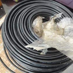 LAN кабел с носещо въже стоманено 100м.