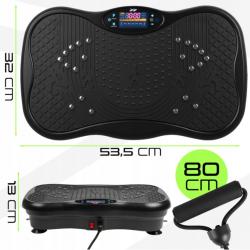 Вибрационна платформа 150w с Bluetooth, дистанционно и ластици  до 15