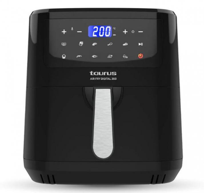 Фритюрник с горещ въздух Taurus Air Fry Digital 360 7.5l, 2150w, 360