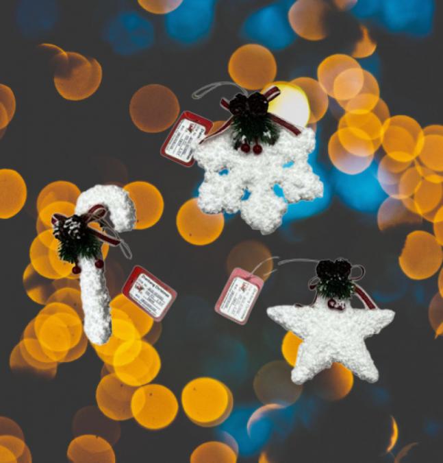 Висококачествени пухкави коледни орнаменти за елха