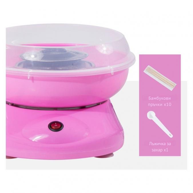 Машина за захарен памук за дома  Компактна, бърза и безопасна