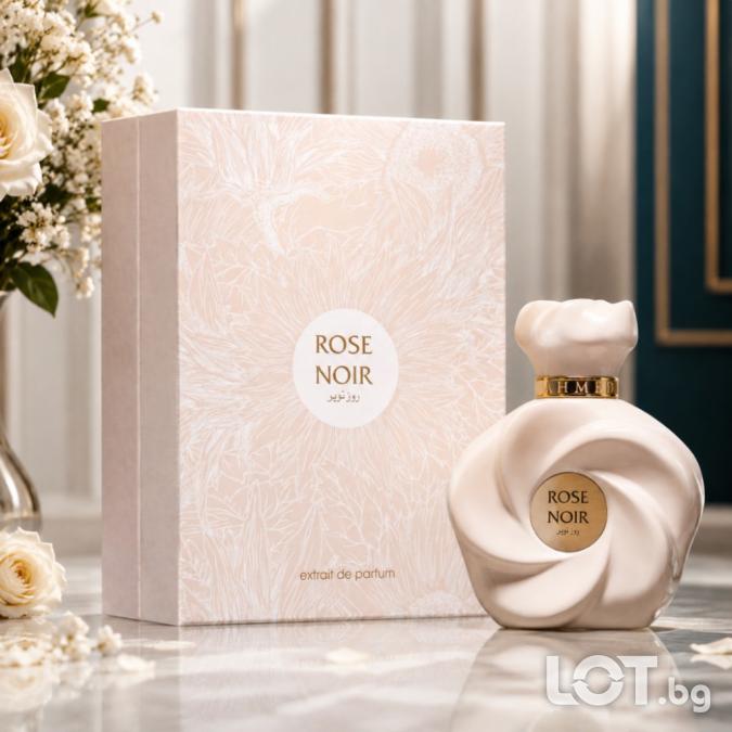 Ahmed Al Maghribi Rose Noir 100 мл  Дамски луксозен парфюм с роза, ва