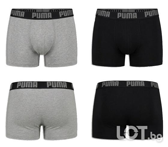 Комплект от 2 чифта мъжки боксерки Puma Everyday Basic от памук XL