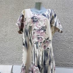 3XL Нова рокля в пастелни цветове Италия