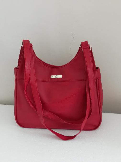 Нова дамска чанта, червен цвят