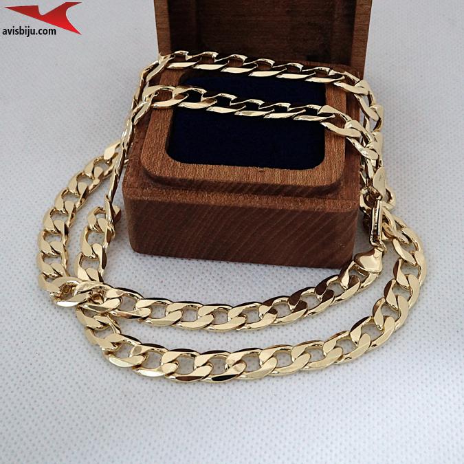 Синджир с 14К златно покритие