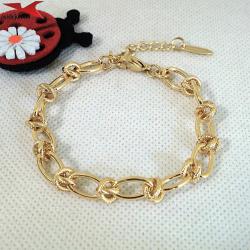 Гривна с 14К златно покритие