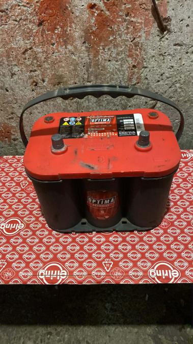 Тягов акумулатор Optima AGM АГМ 50 амп ч 815 а L с гаранция