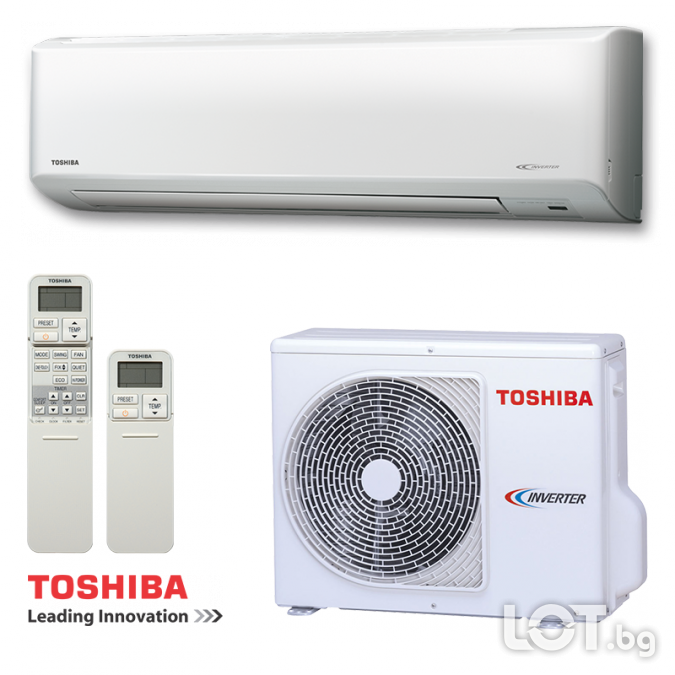 Инверторен климатик Toshiba Mirai RAS  -  10bkv  -  E RAS  -  10bav  -..