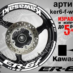 Kawasaki Er-6f White