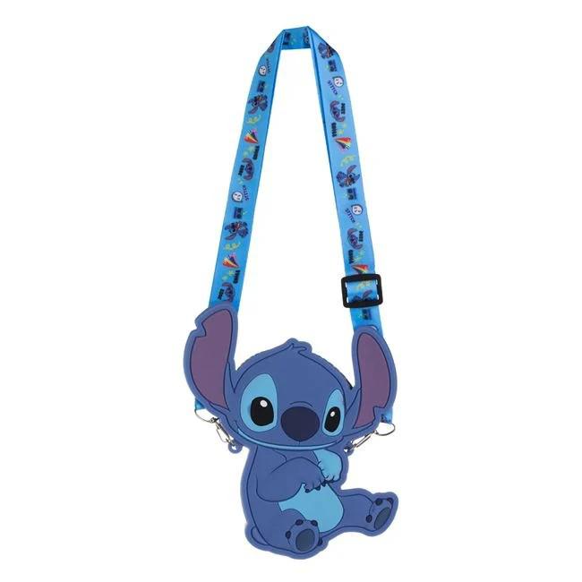 Силиконова чанта с дълга дръжка Стич  Stitch Cerda