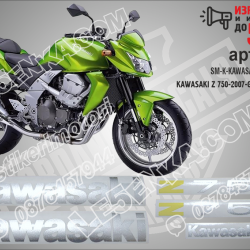 Kawasaki Z 750 - 2007 - Green Version