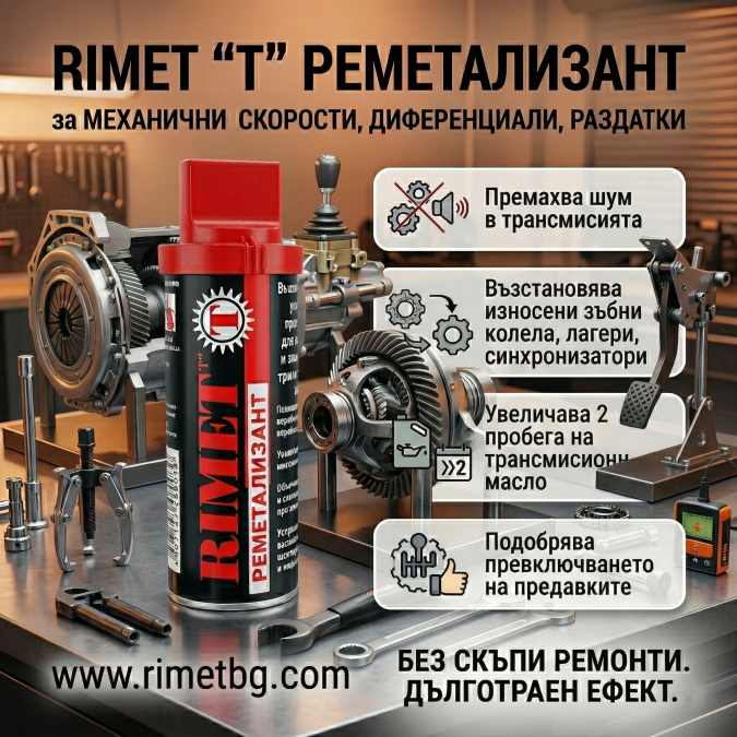 Реметализант за механични скорости и Диференциали-римет Т