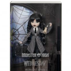 Оригинална кукла Monster High x Wednesday - Wednesday Addams