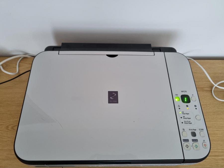 Canon Pixma Mp270, цветен мастилен принтер копир скенер
