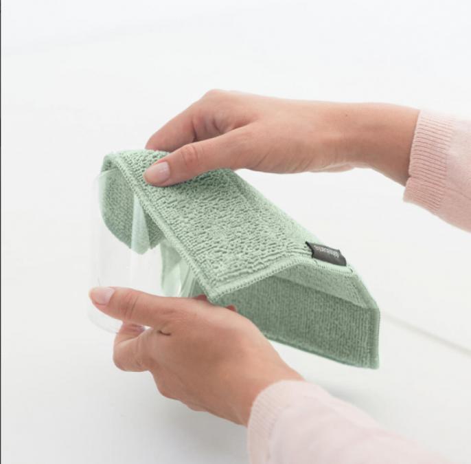 Комплект микрофибърни кърпи, Sinkside Dark Grey Light Grey Jade Green