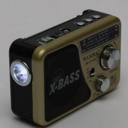 Преносимо радио Waxiba Xb-521  FM AM SW, USB и Aux, акумулаторно